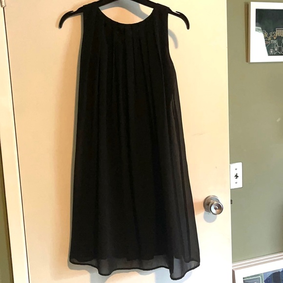 Ya Los Angeles size S: black pleated flowy dress - Picture 4 of 7
